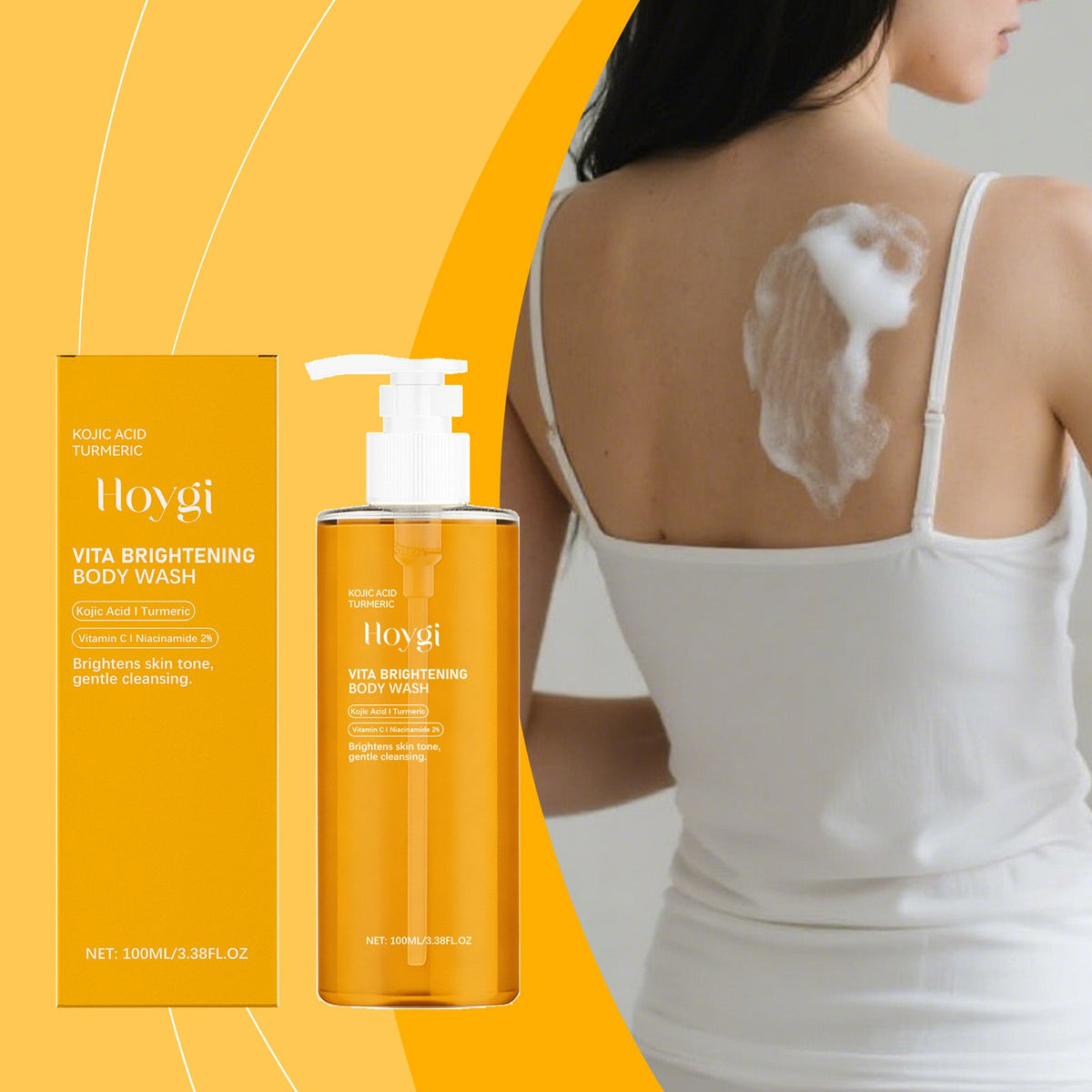 Acid Turmeric Brightening Shower Gel