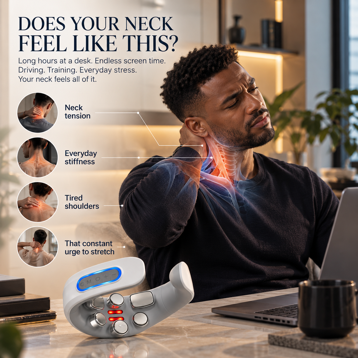 Velure™ Cervical massager