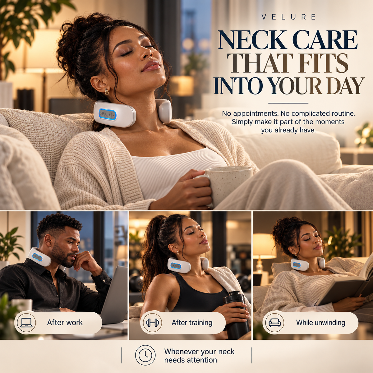 Velure™ Cervical massager