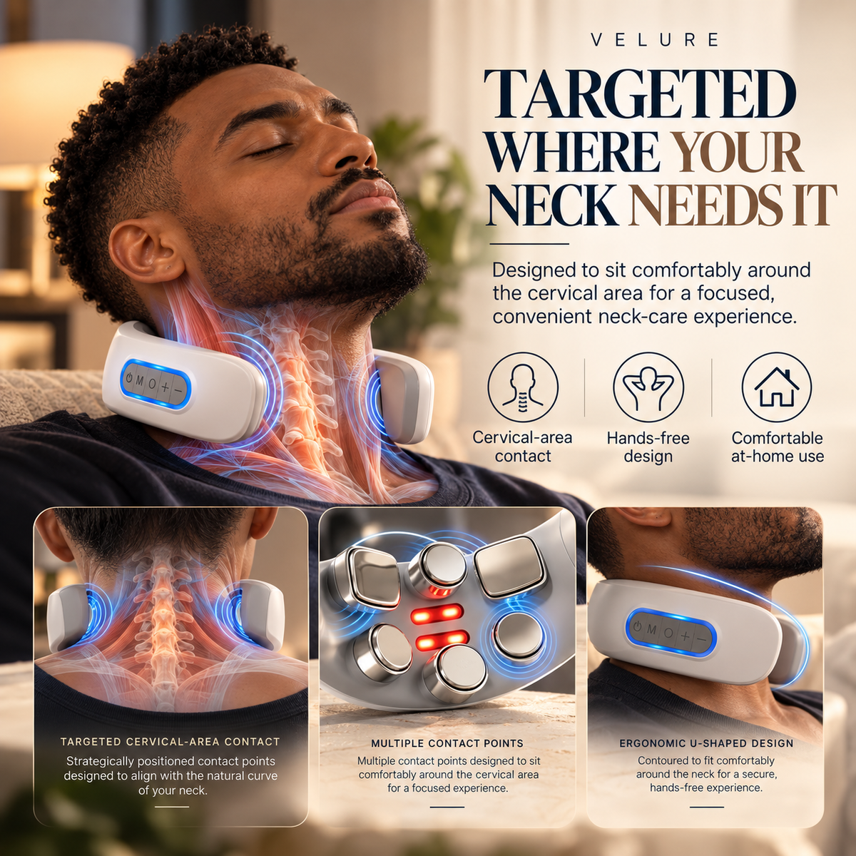 Velure™ Cervical massager