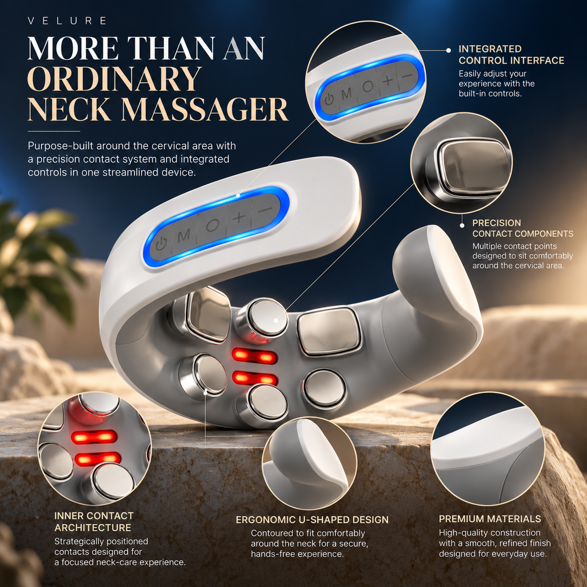 Velure™ Cervical massager